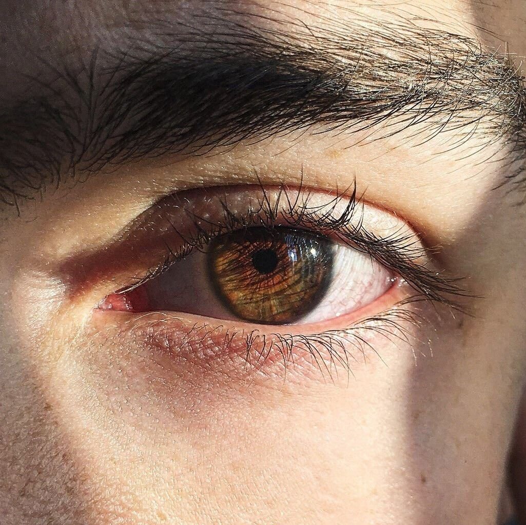 Красивые карие глаза мужские