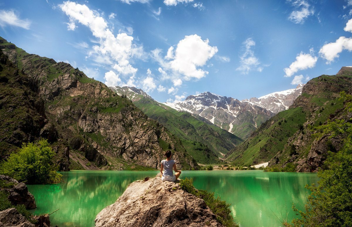 Урунгач озеро Узбекистан