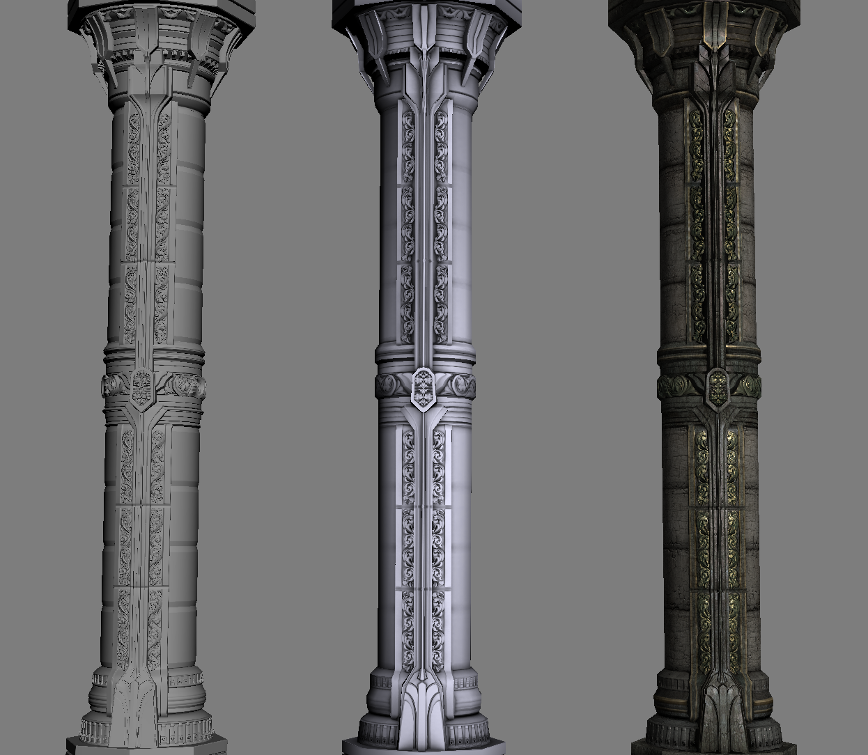 Красивые колонны. Готические колонны. Замок с колоннами. Колонна фэнтези.