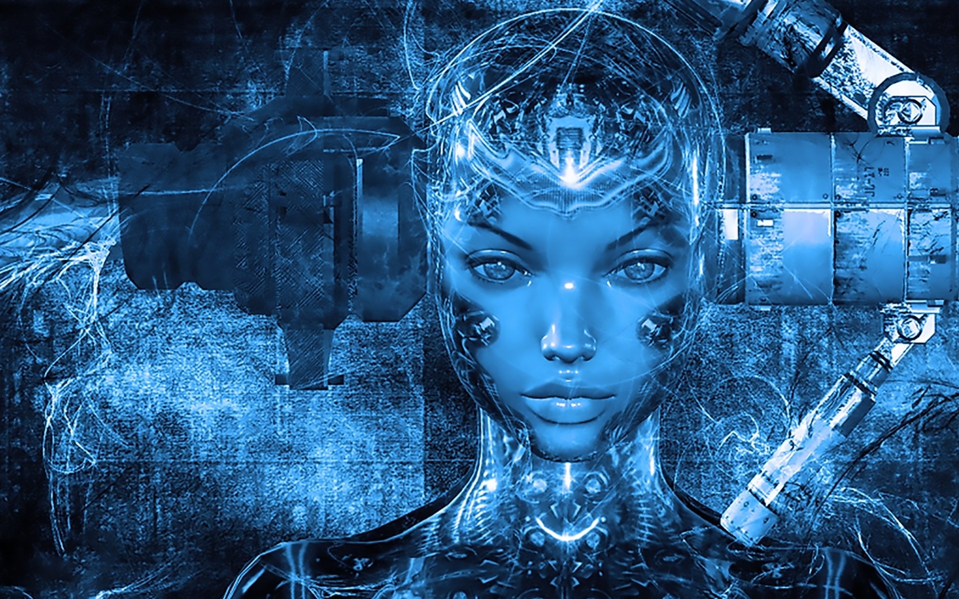Бесплатный искусственный интеллект на андроид. Девушка робот. Робот человек. Красивое лицо робота. Девушка киборг.