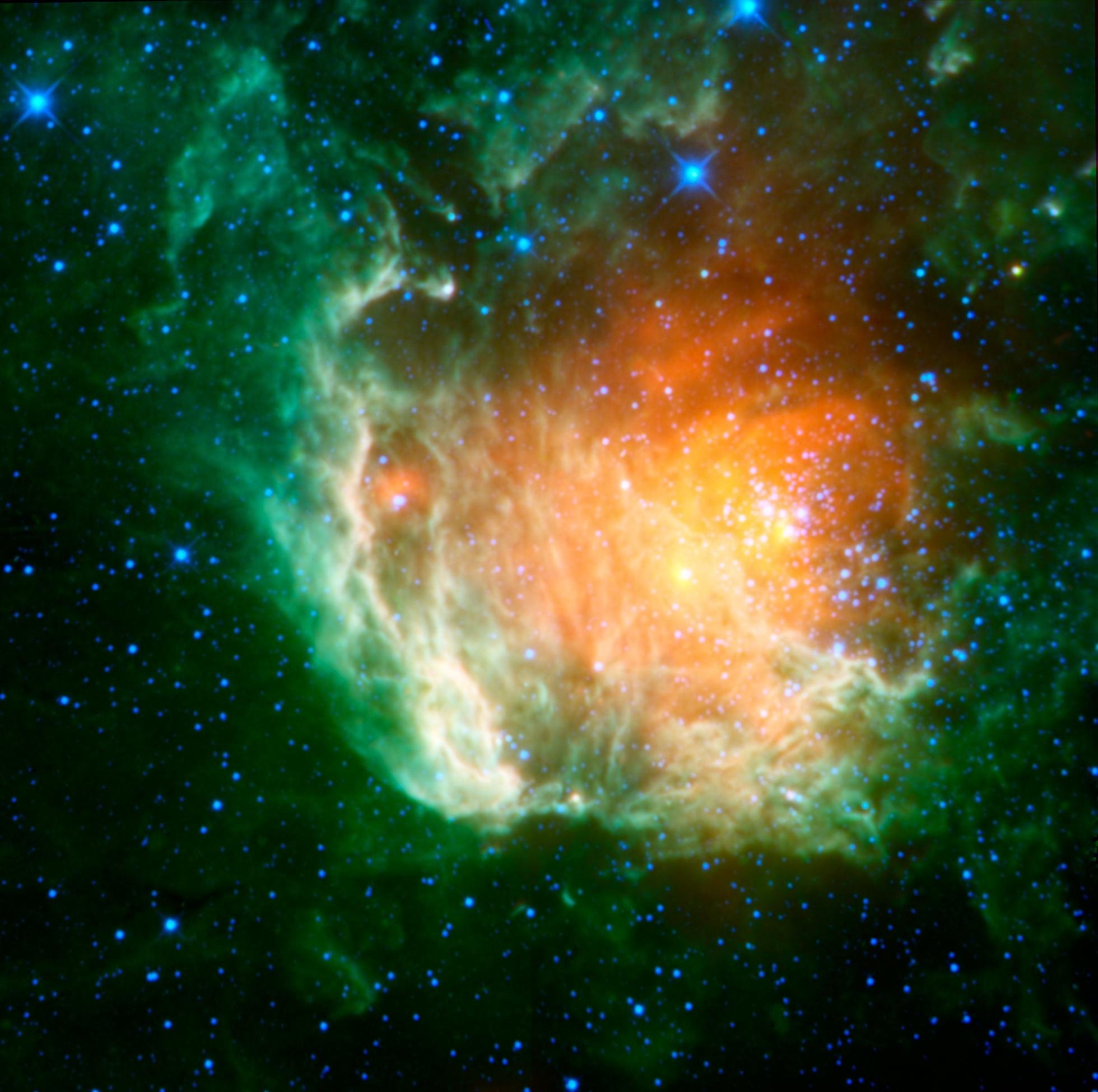 Включи новые звезды. Небула звезда. Туманность NGC 7822. Космос звезды. Красивый космос.