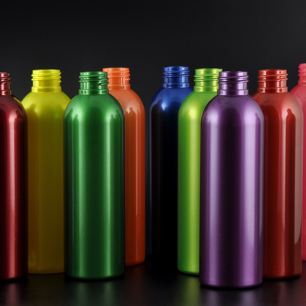 Разноцветные бутылки