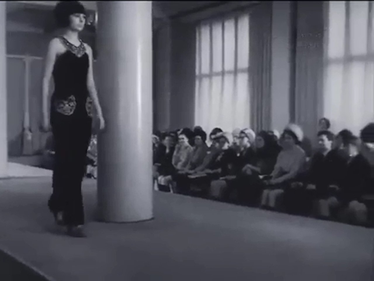 Безон манекенщица. Збарская в Париже 1959 фото.