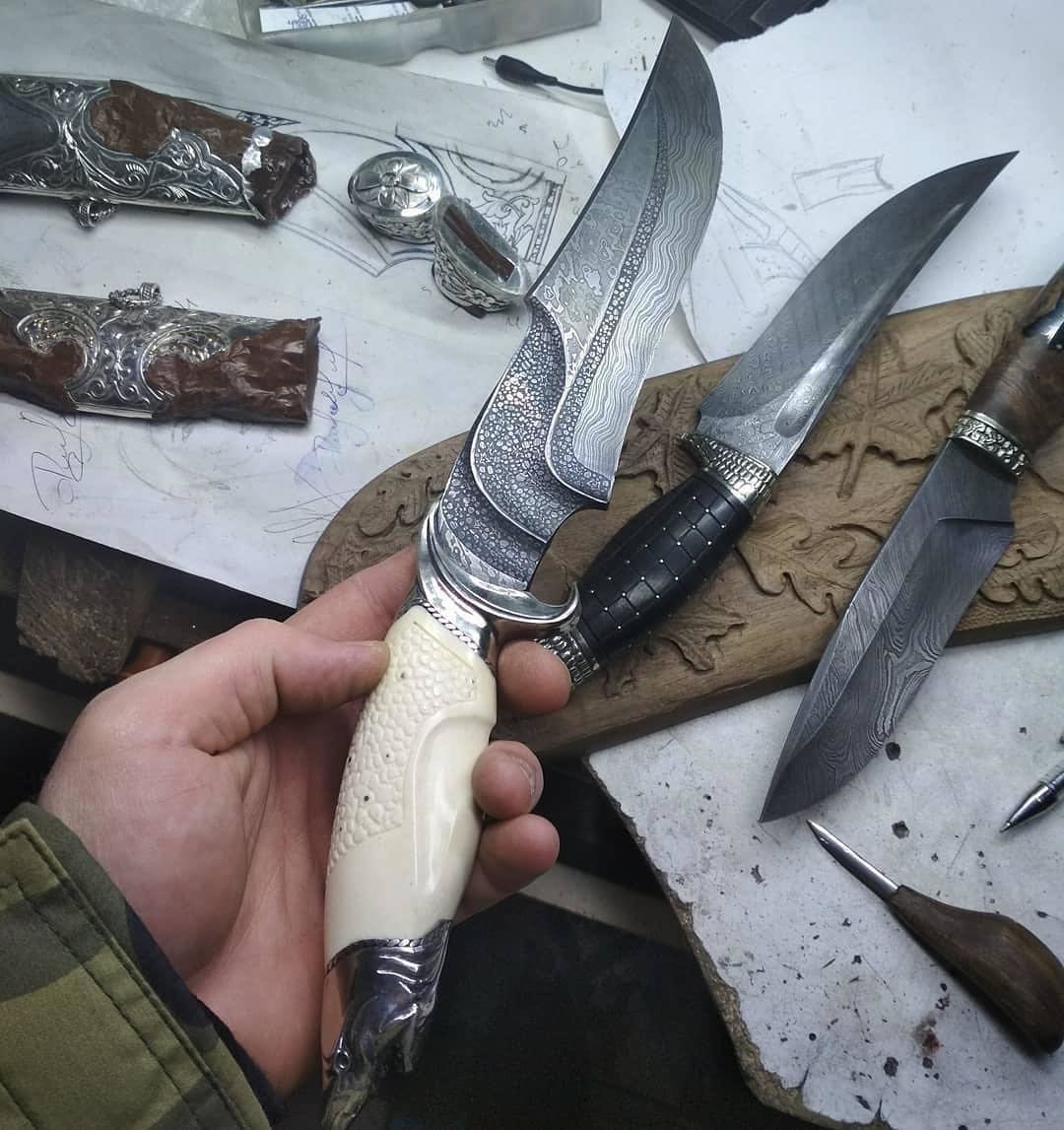 Необычные лезвия ножей