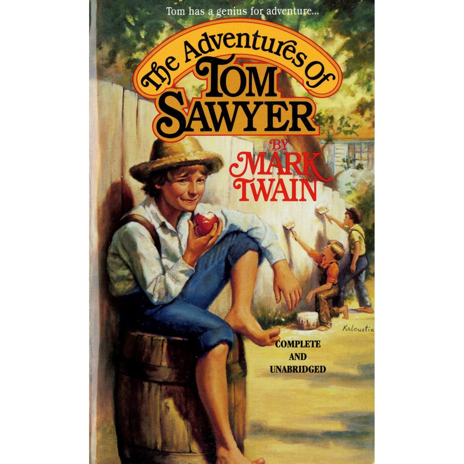 Твен великолепный маляр. Mark Twain Tom Sawyer. Adventures of Mark Twain. The Adventures of Tom Sawyer by Mark Twain. Обложка марка Твена Гекльберри Финна.