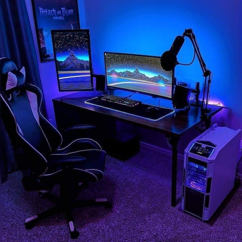 ПК сетап 2019 Razer. Стол компьютерный геймер-2 Термит. Геймерская комната. Компьютерные комнаты для геймеров.