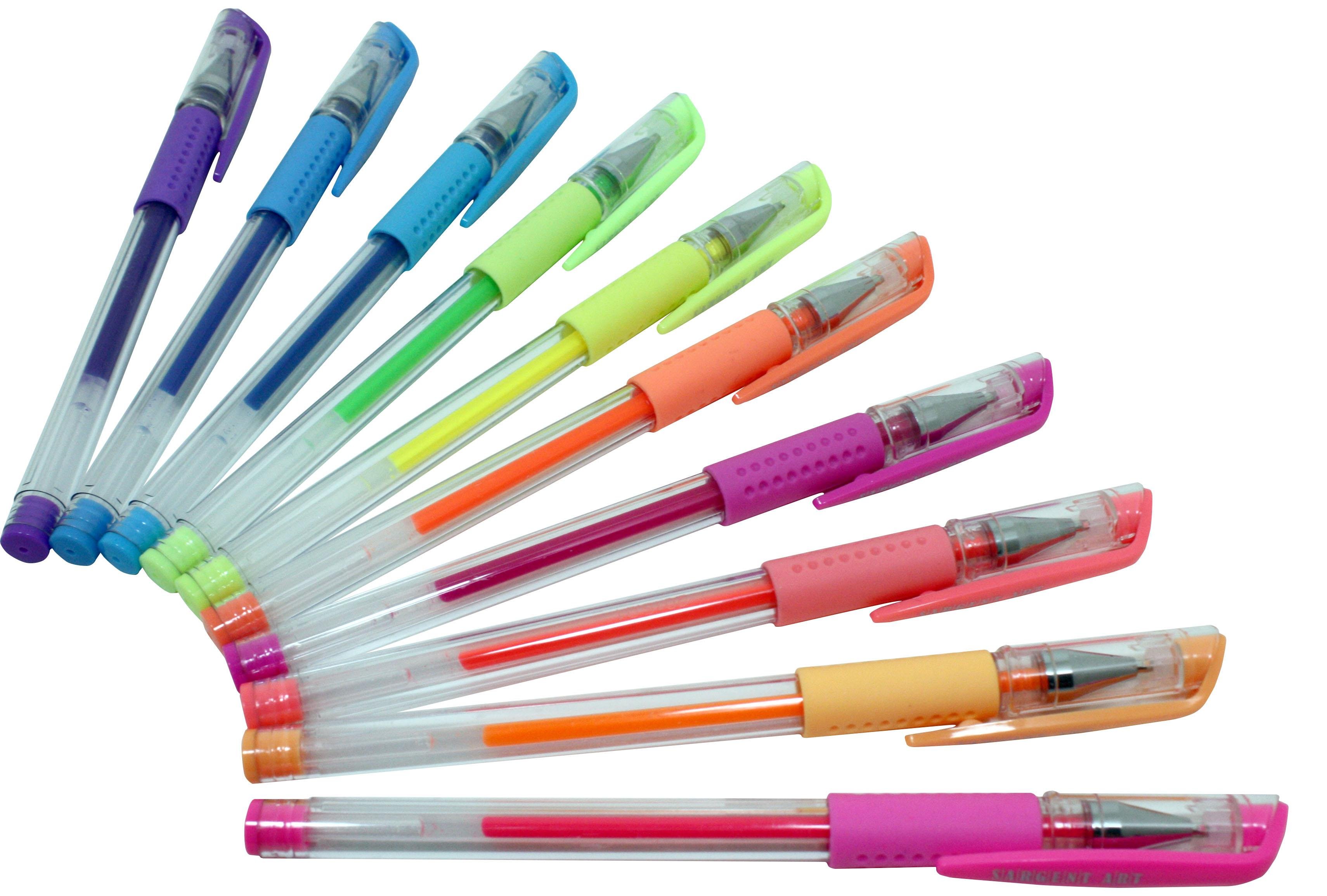 Pen ten. Гелевые ручки. Разноцветные ручки. Разноцветные гелевые ручки. Ручки цветные набор.
