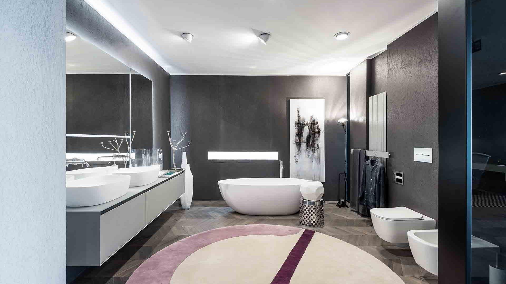 Сайт богемия сантехника. Стильная ванная комната. Современная ванна. Красивая стильная ванная. Серая ванная в современном стиле.