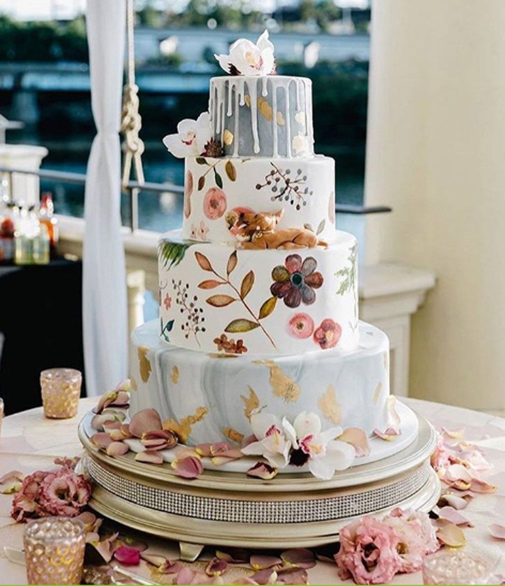Самый красивый свадебный торт