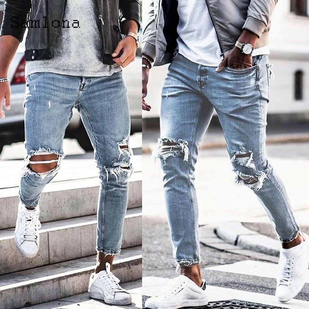 Стильные джинсы мужские молодежные