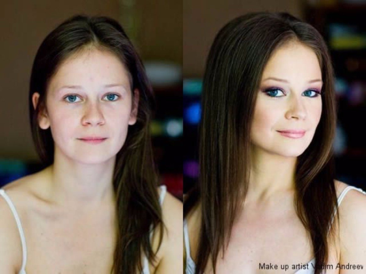 Большие девочки разница. Девушки до и после макияжа. Красивые девушки без косметики. Красотки без макияжа. Девушка без макияжа и с макияжем.