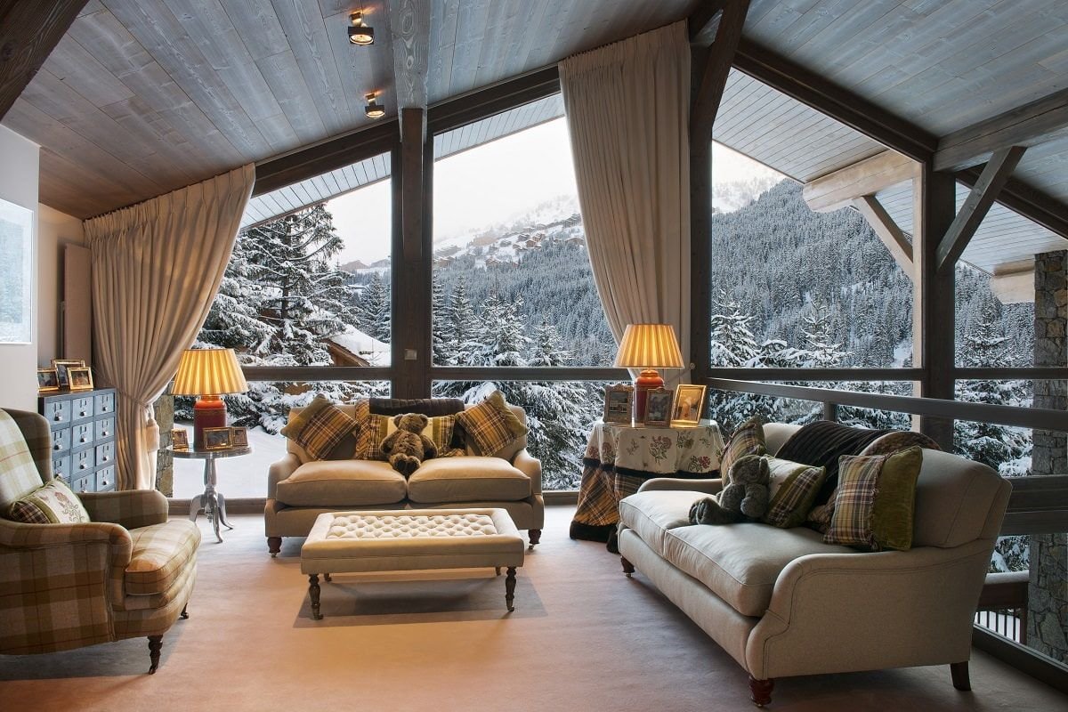 Красивые дома в горах