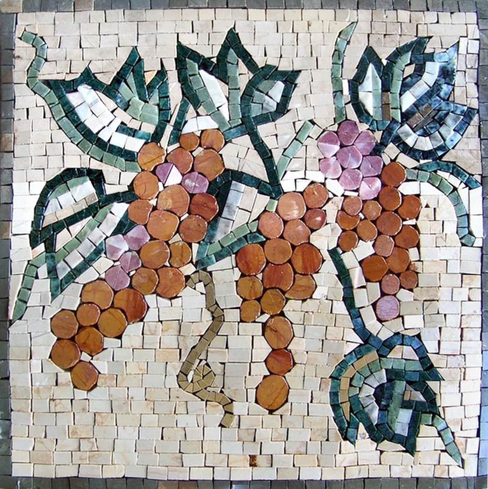 Римская мозаика Виноградная лоза