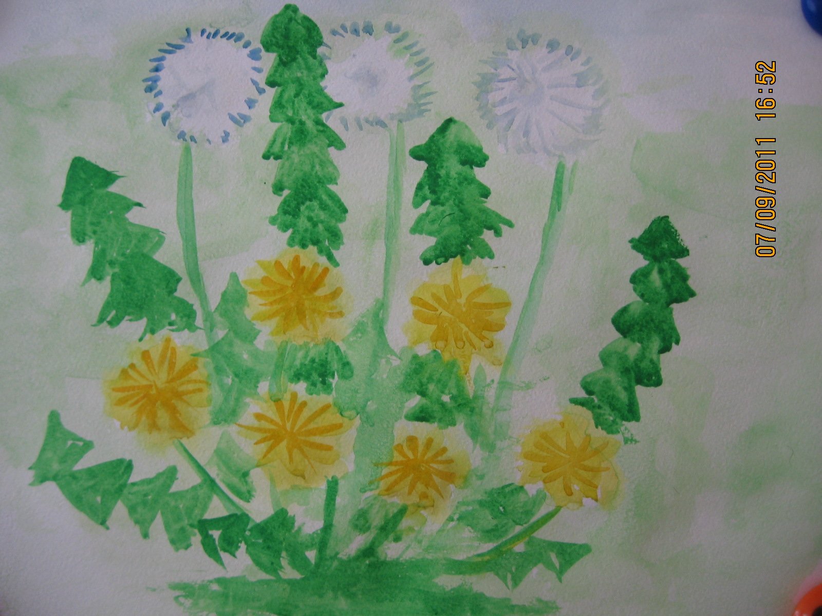 Рисование цветы во второй младшей группе. Одуванчики (рисование манной крупой). Рисование в старшиейгруппе. Рисование в старшей группе. Рисование в стиаршей гр.