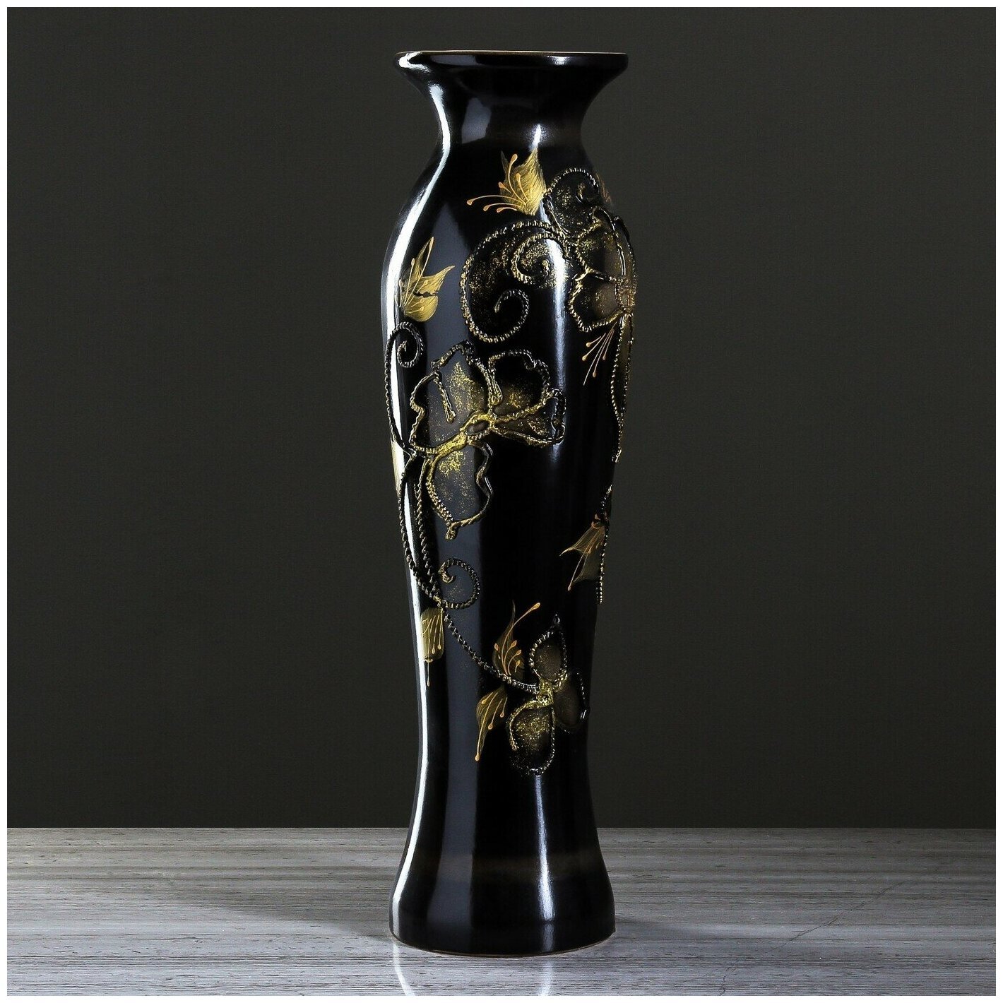 Керамическая ваза напольная купить. Ваза напольная керамика 70см Кристалл черная. 370322 Ваза Manuela, черный с золотым, керамика,. Ваза напольная 67см керамика "Кристалл" цвет тёмнокоричневый. Ваза напольная Morita Japan 60.