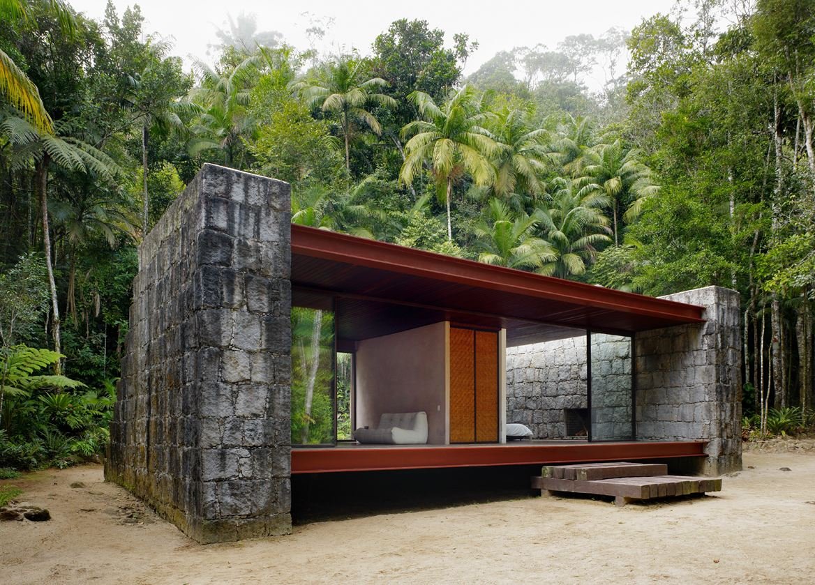 Красивые дома в джунглях