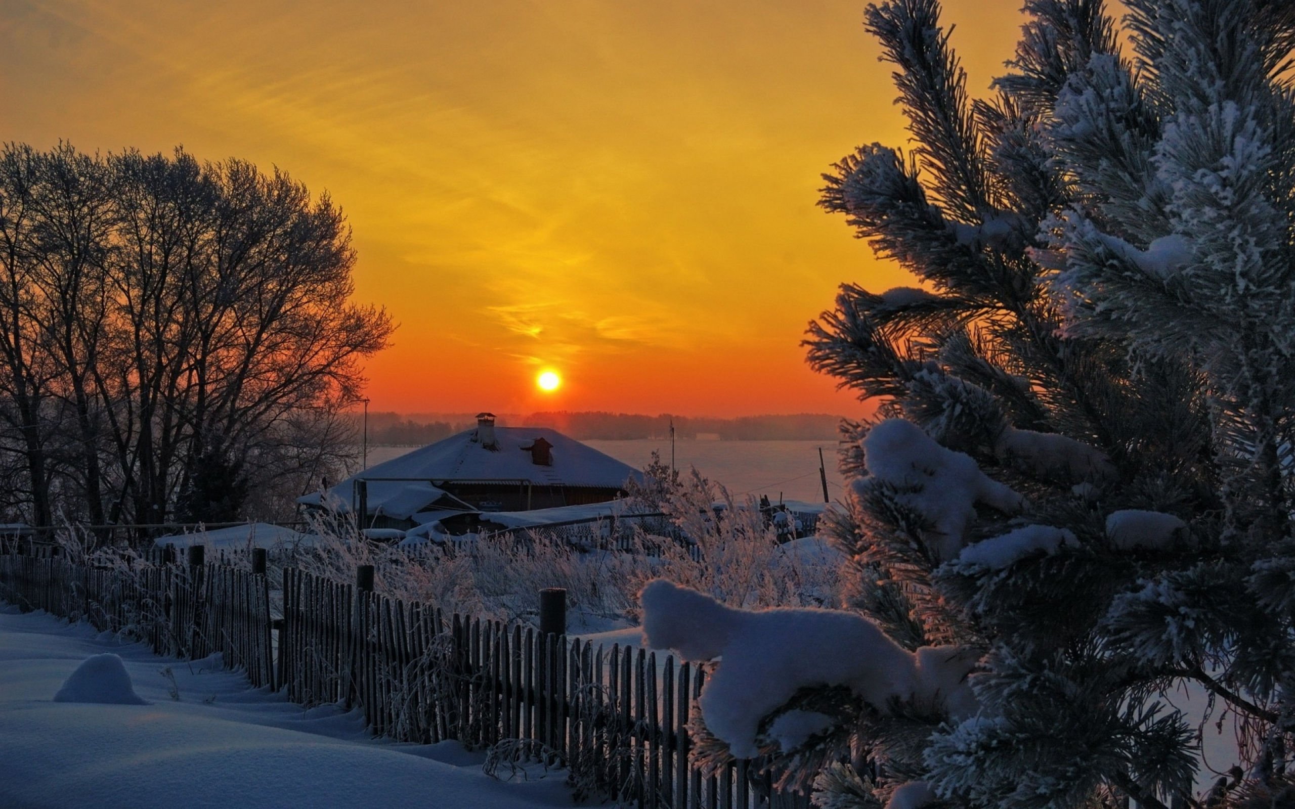 Зимний вечер. Зимняя деревня. Зима в деревне. Зимний закат. Добрый вечер пейзаж