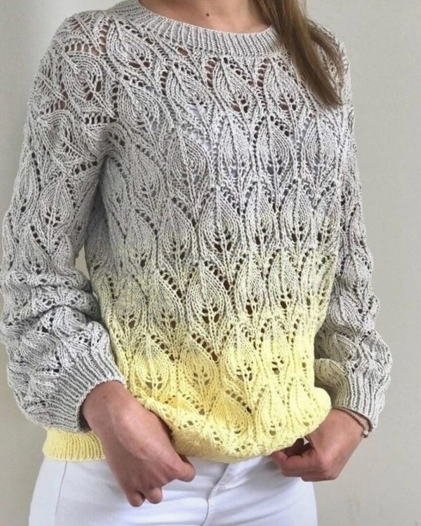 Красивый узор для свитера