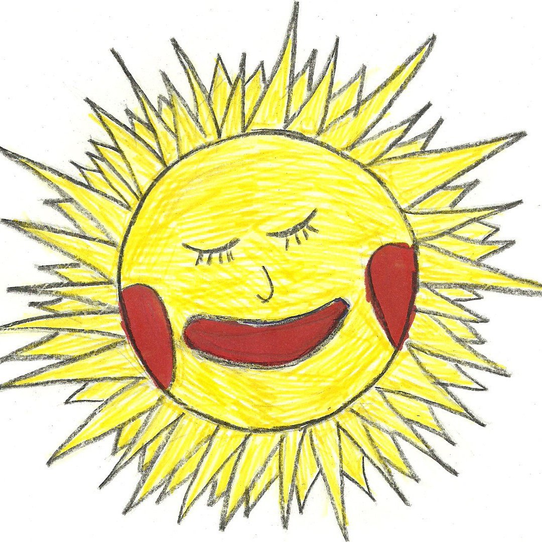 Солнце картинка рисовать. Солнце рисунок. Солнышко рисунок. Солнце карандашом. Солнце картинка для детей.