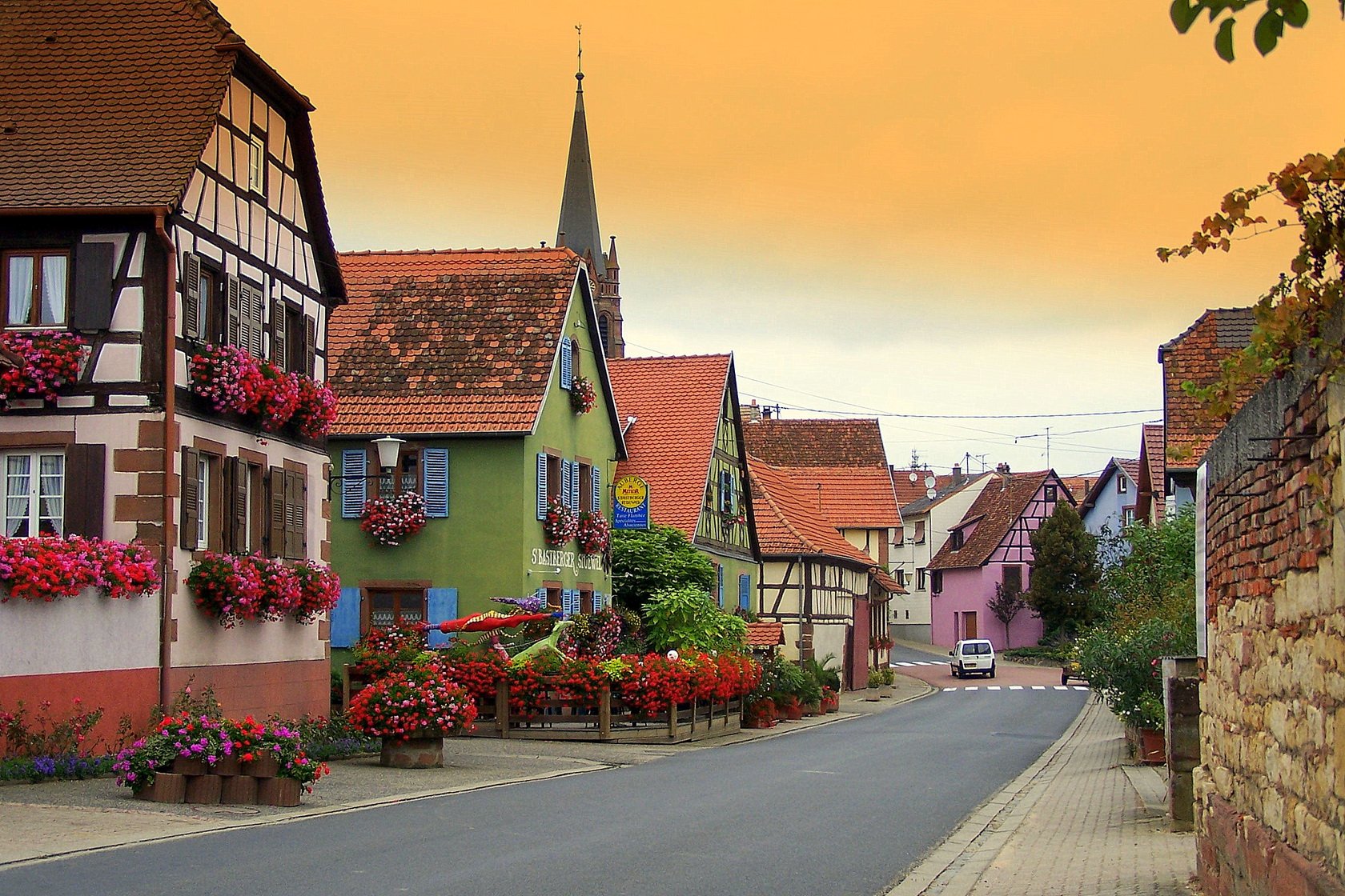 красивые деревни в германии