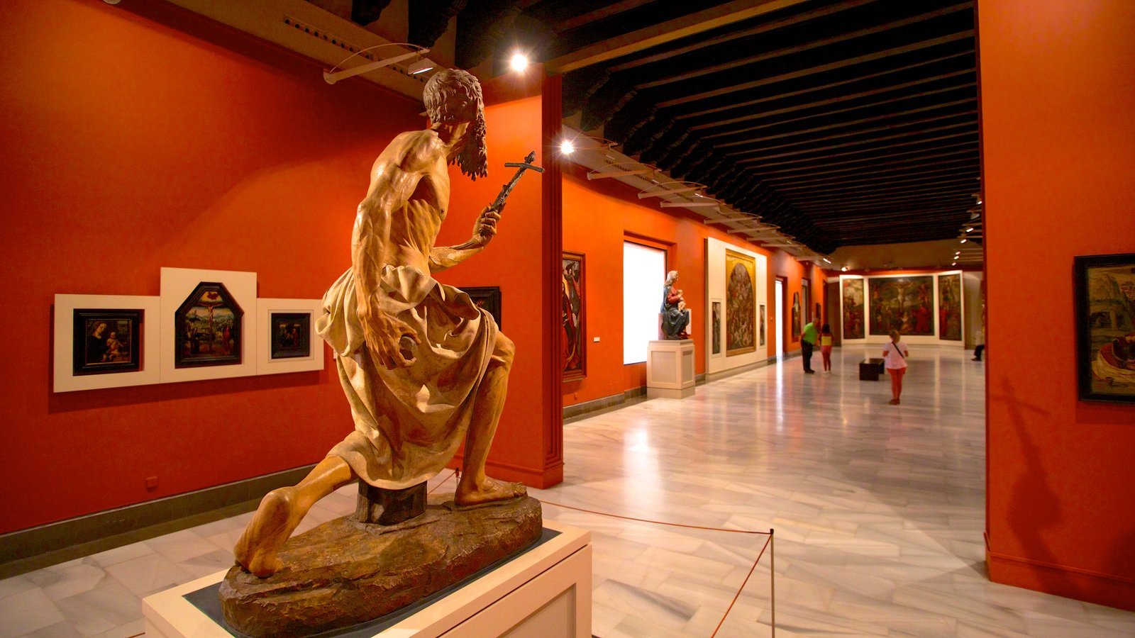 Экспонаты музея изобразительного искусства
