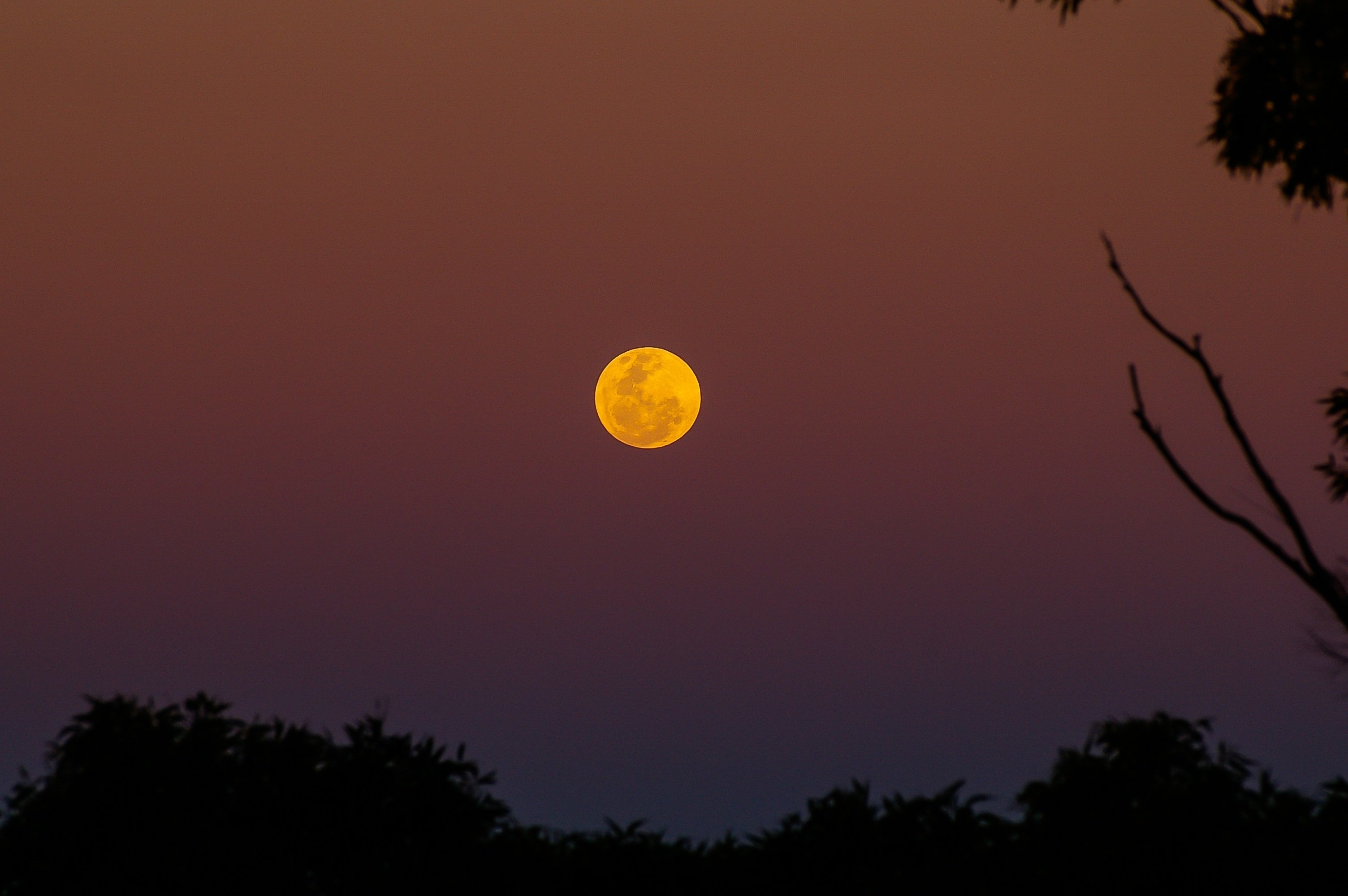 Время восхода луны