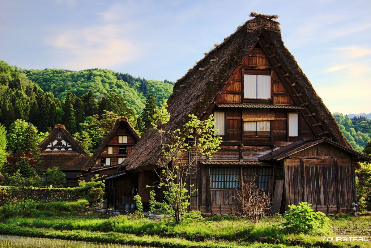 Красивые деревни в японии