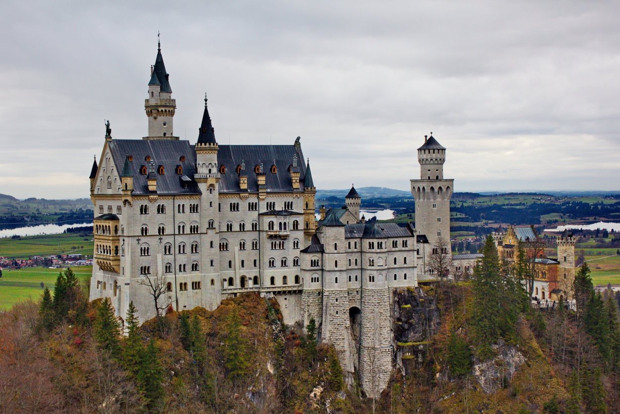 Красивые замки германии
