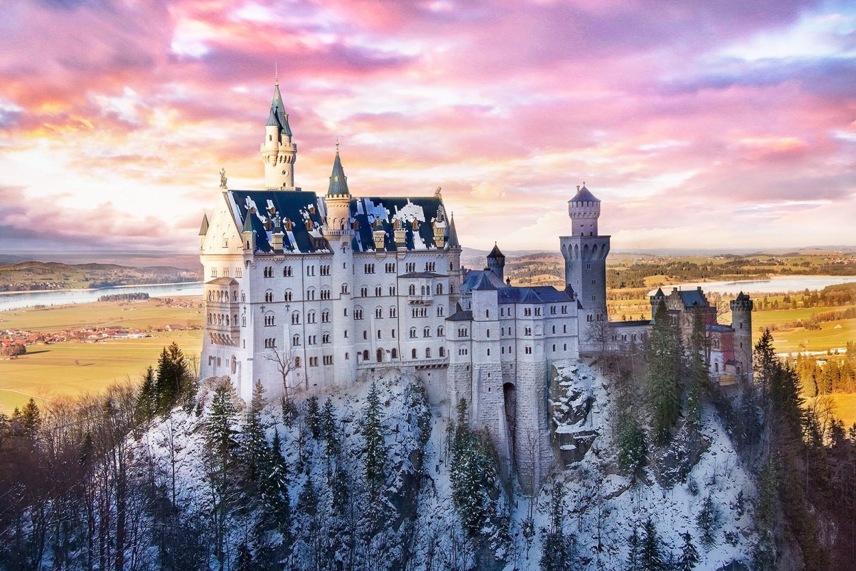 Замок в германии самый красивый