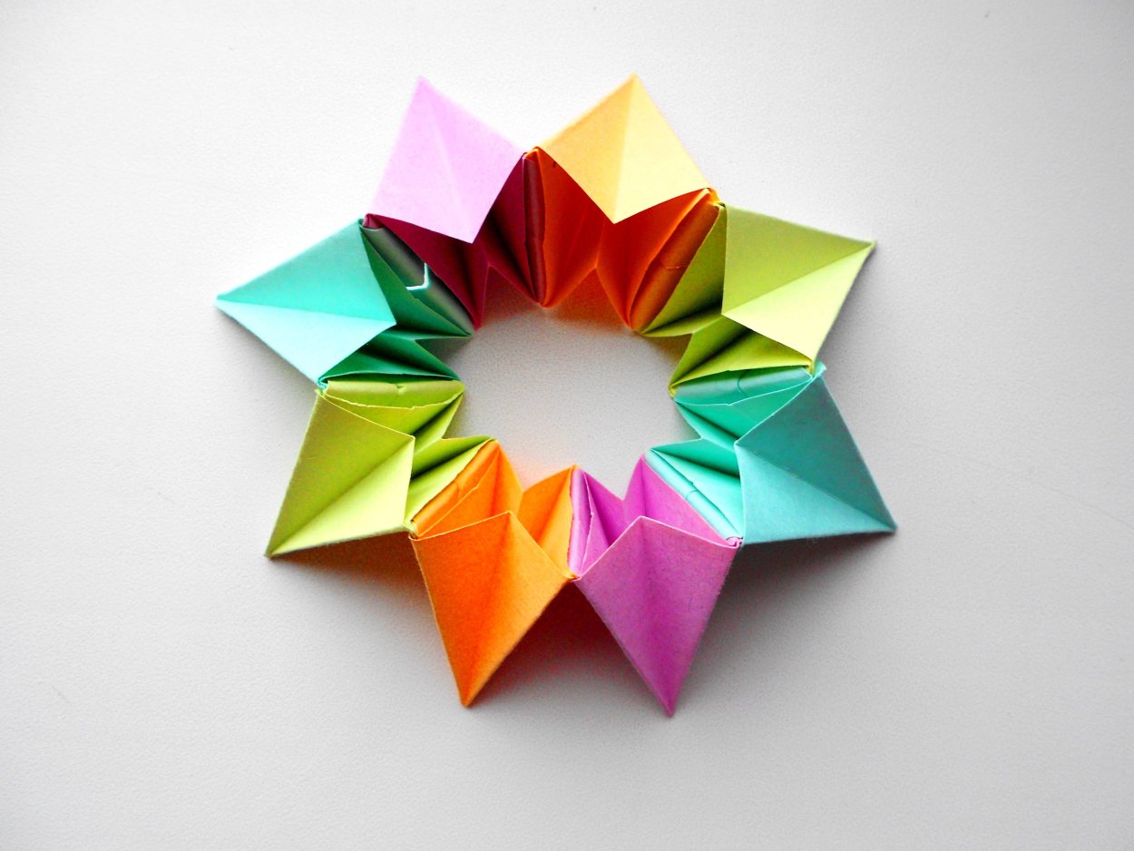 Красивые поделки оригами
