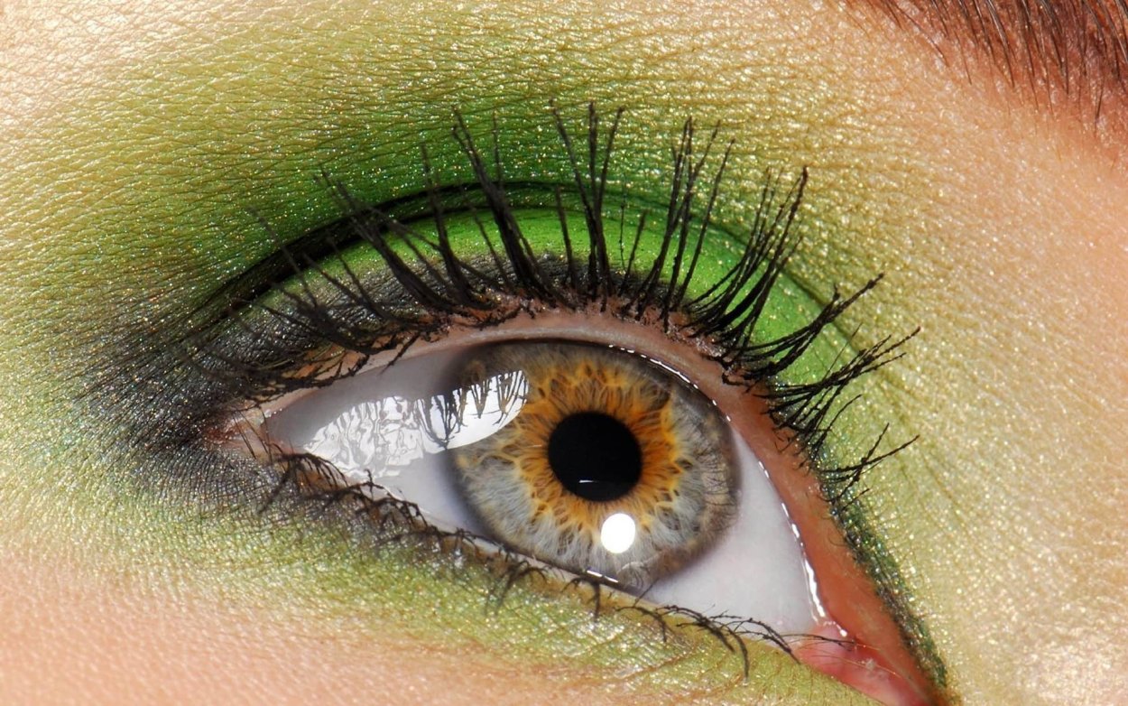 Зеленые глаза самые красивые