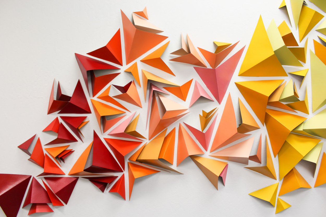 Интересные оригами из бумаги