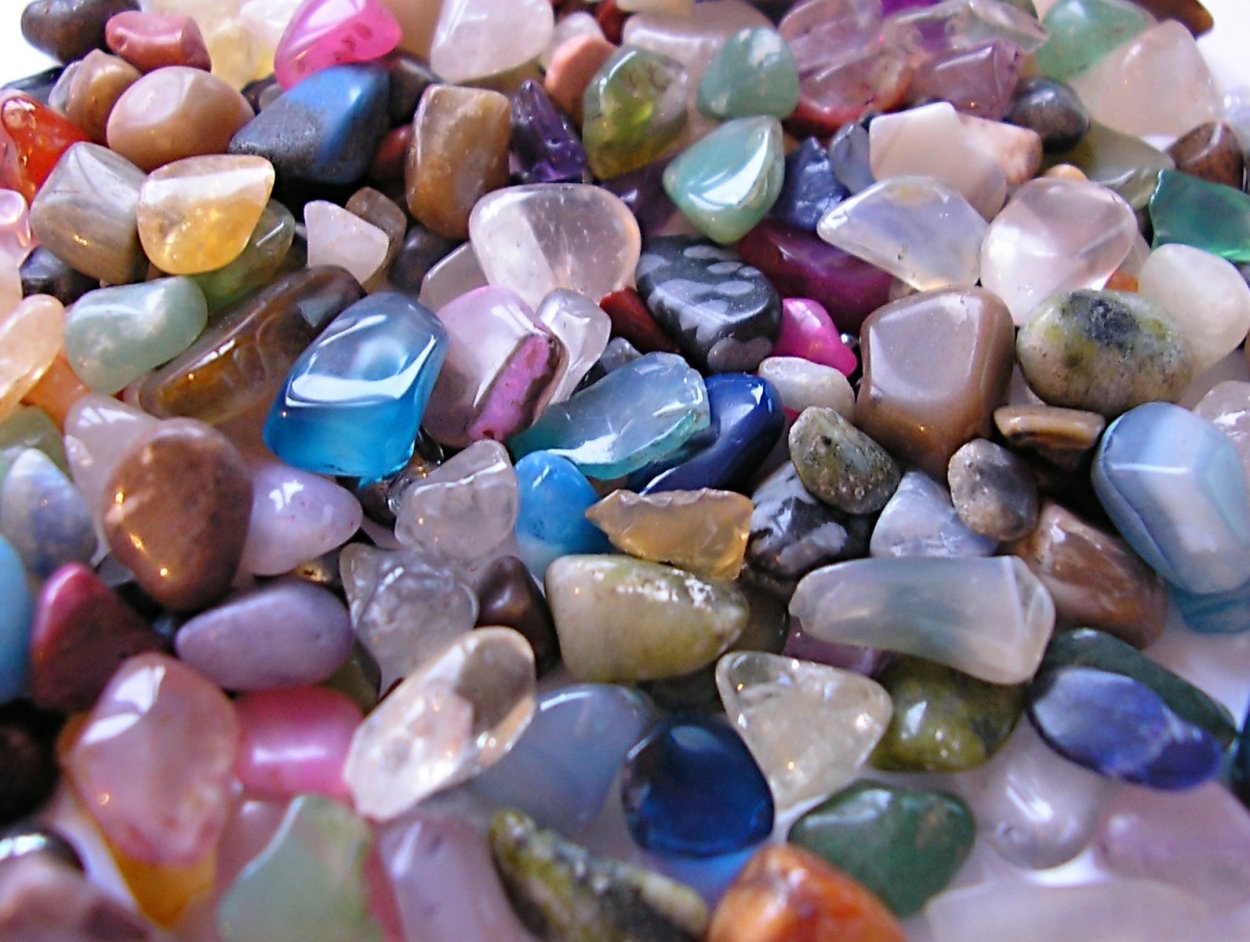 Самые красивые полудрагоценные камни