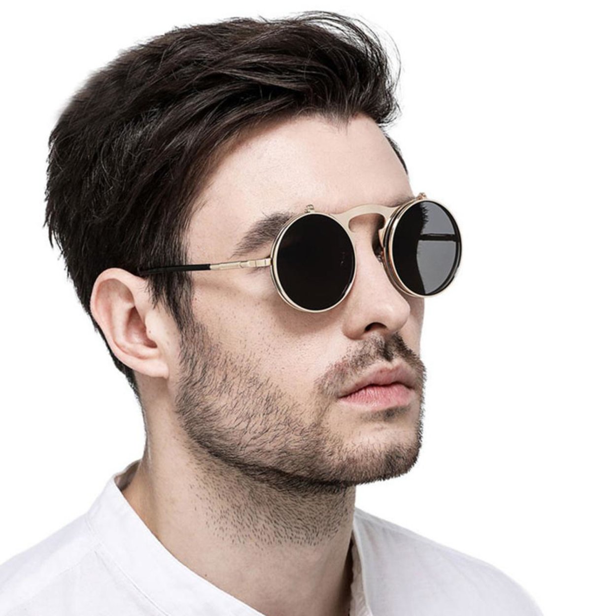 Мужские стильные очки солнцезащитные