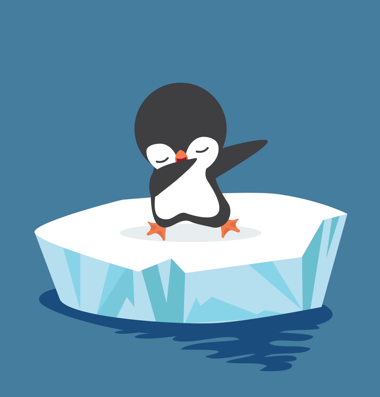 Один симпатичный пингвинчик