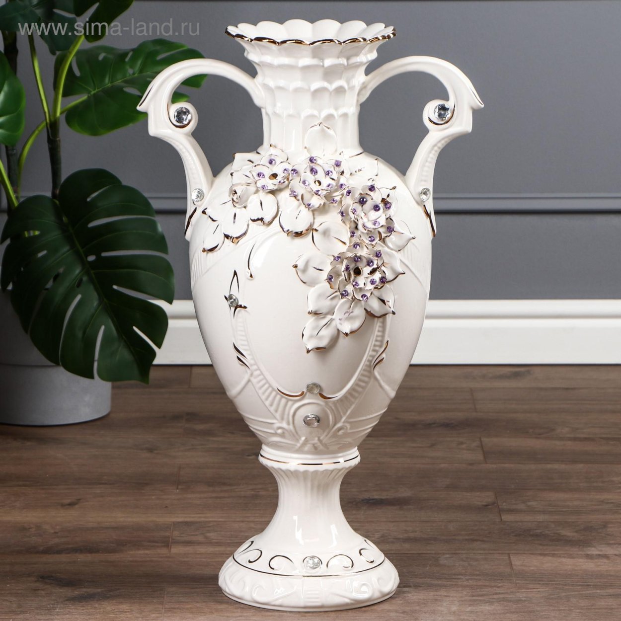 Напольные красивые вазы