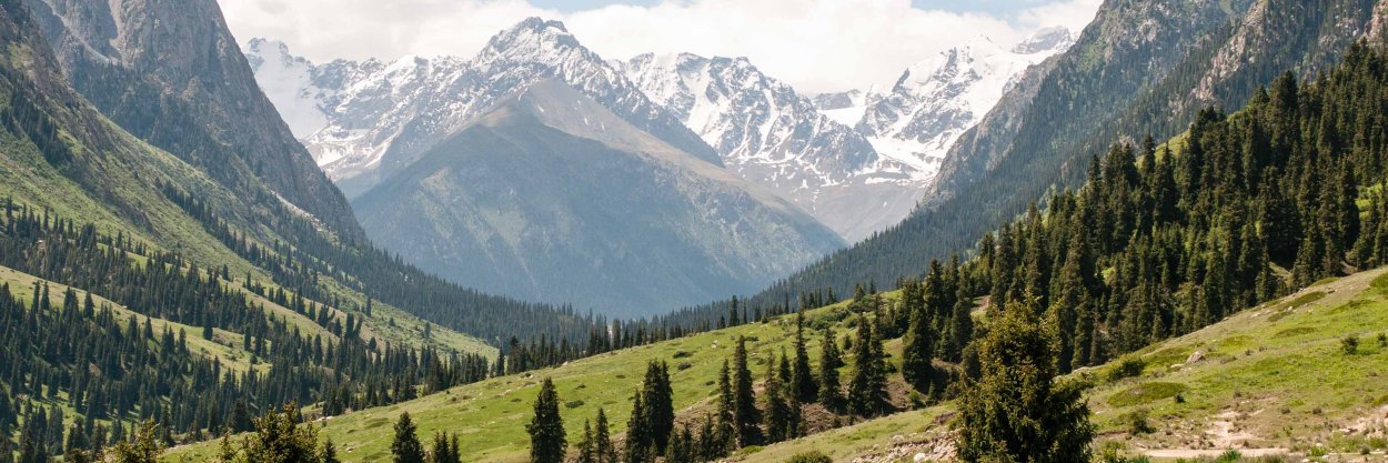 Красивые горы киргизии