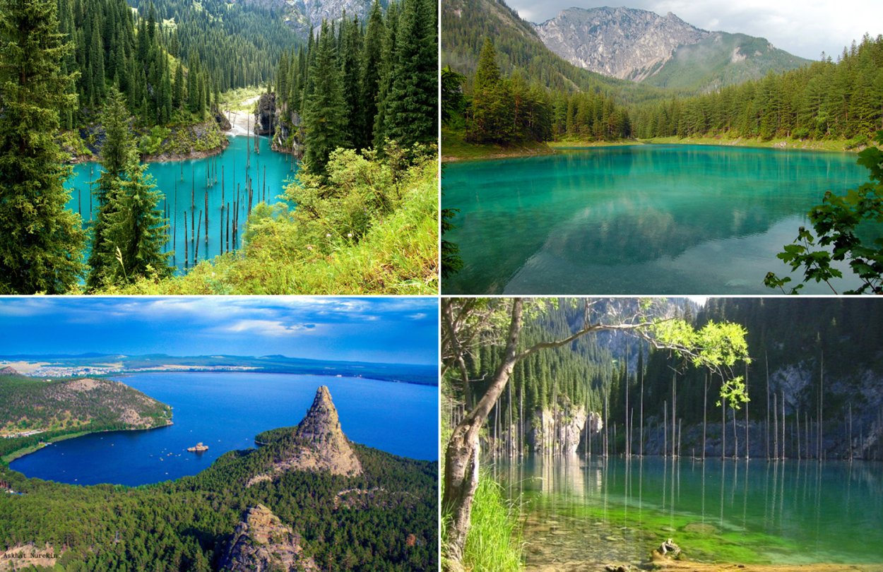 Самые красивые места в казахстане