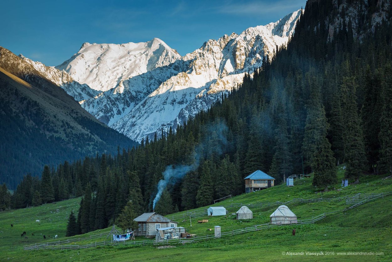 Киргизия красивые места
