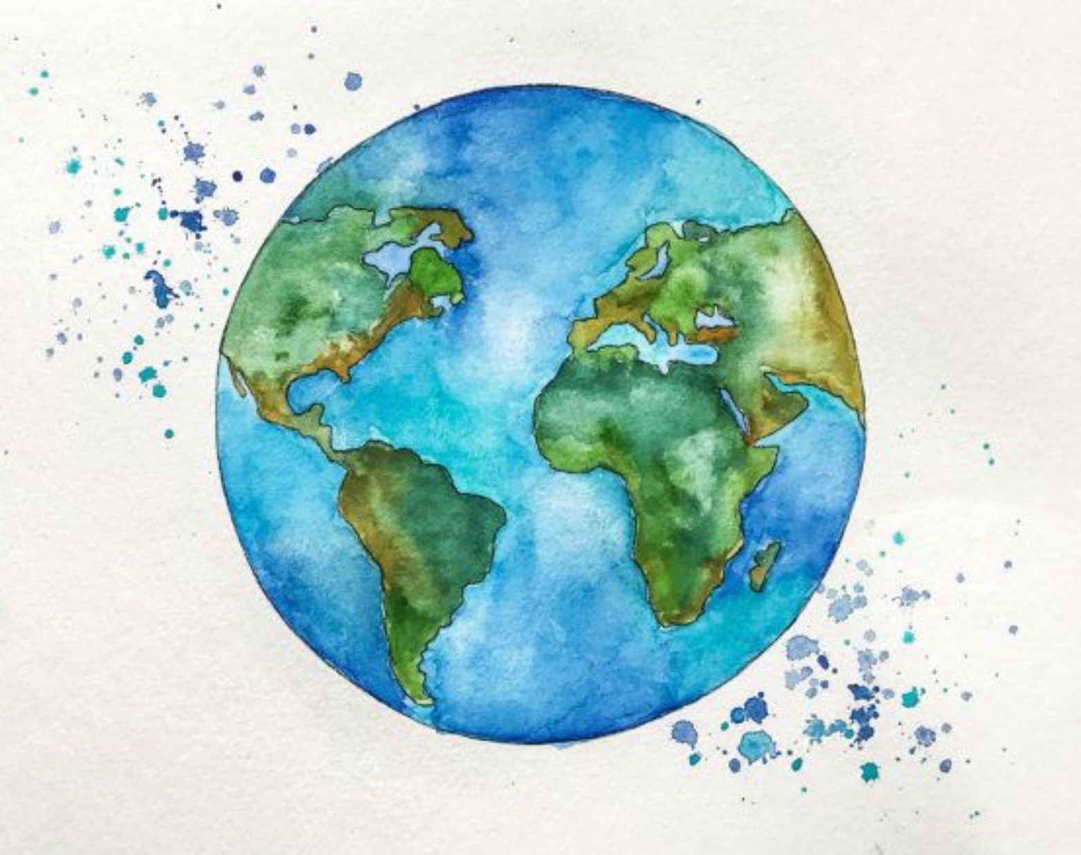 Земля из космоса рисунок для детей. Земля рисунок. Планета земля рисунок. Земной шар рисунок. Планета земля акварелью.