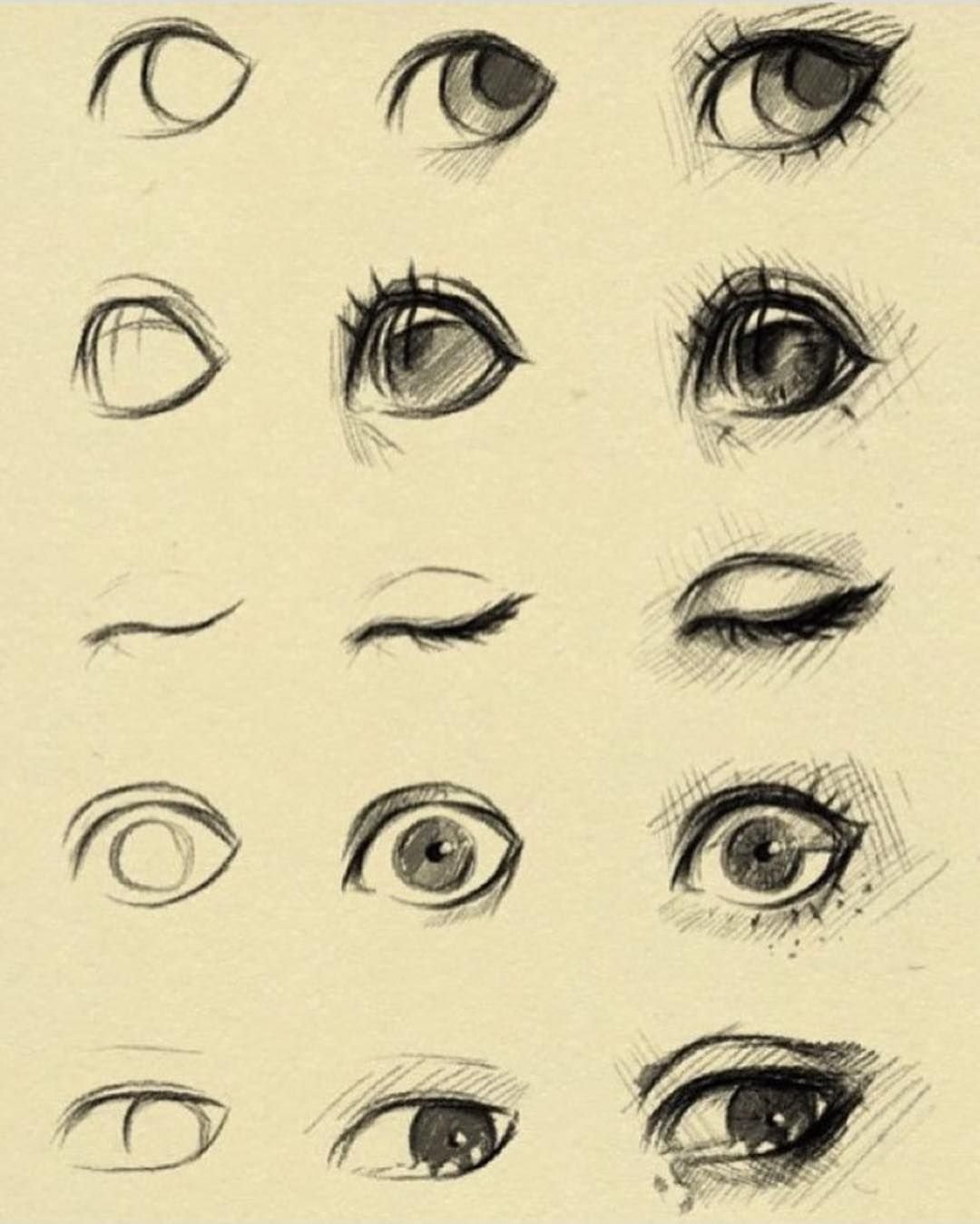 Как красиво нарисовать глаз для начинающих. Уроки рисования глаз.