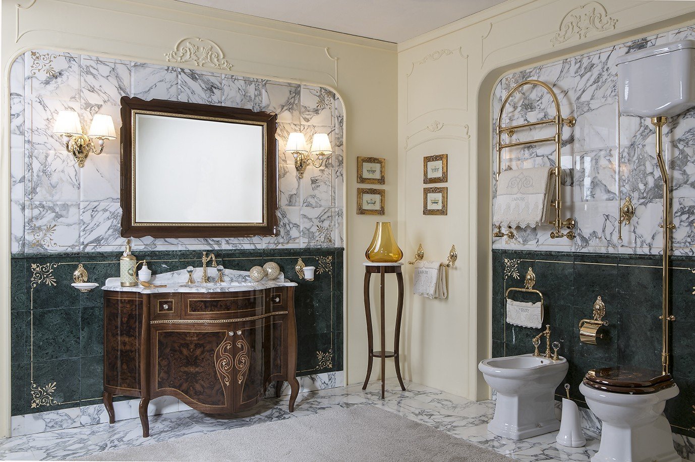 Мебель для ванны италия. Lineatre Louvre 99604. Lineatre Hermitage. Дштуф еку. Ванная комната в стиле Барокко.