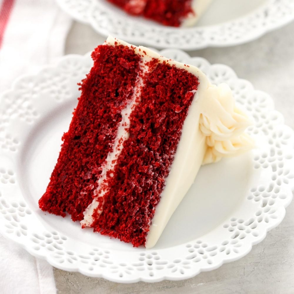 Торт «красный бархат» айс