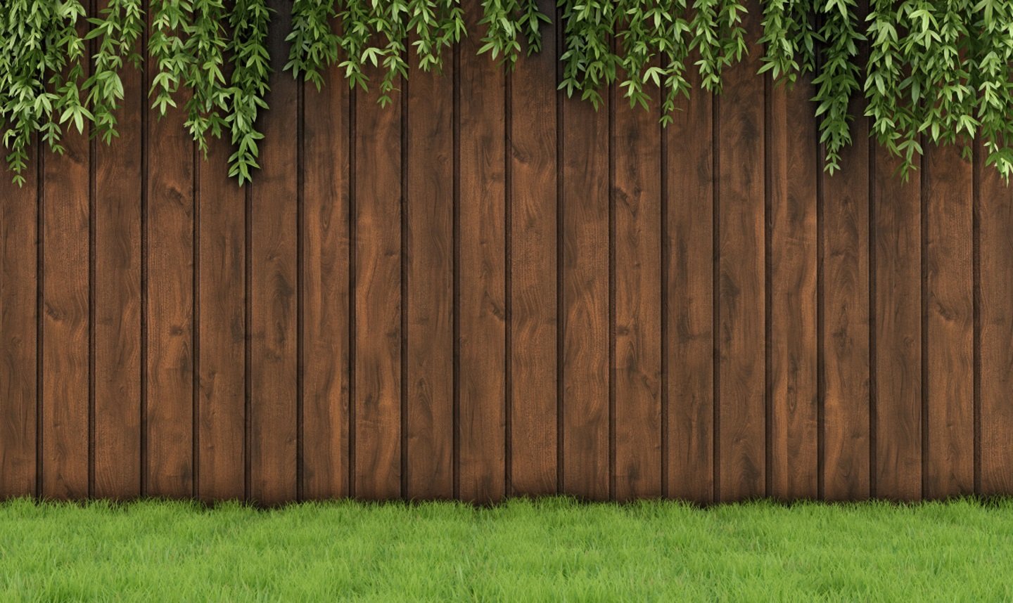 Забор дачный деревянный - 64 фото