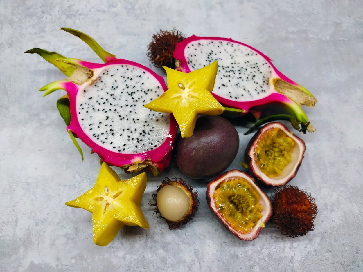 Необычные экзотические фрукты