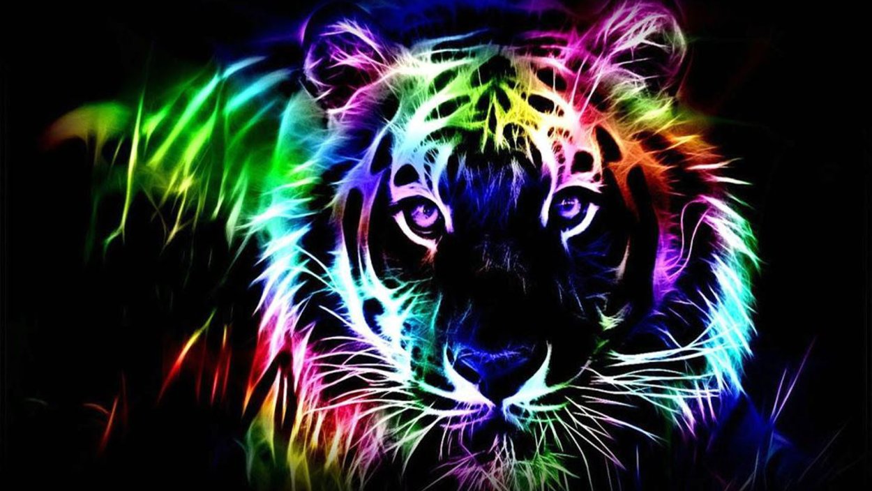 Фиолетовый тигр