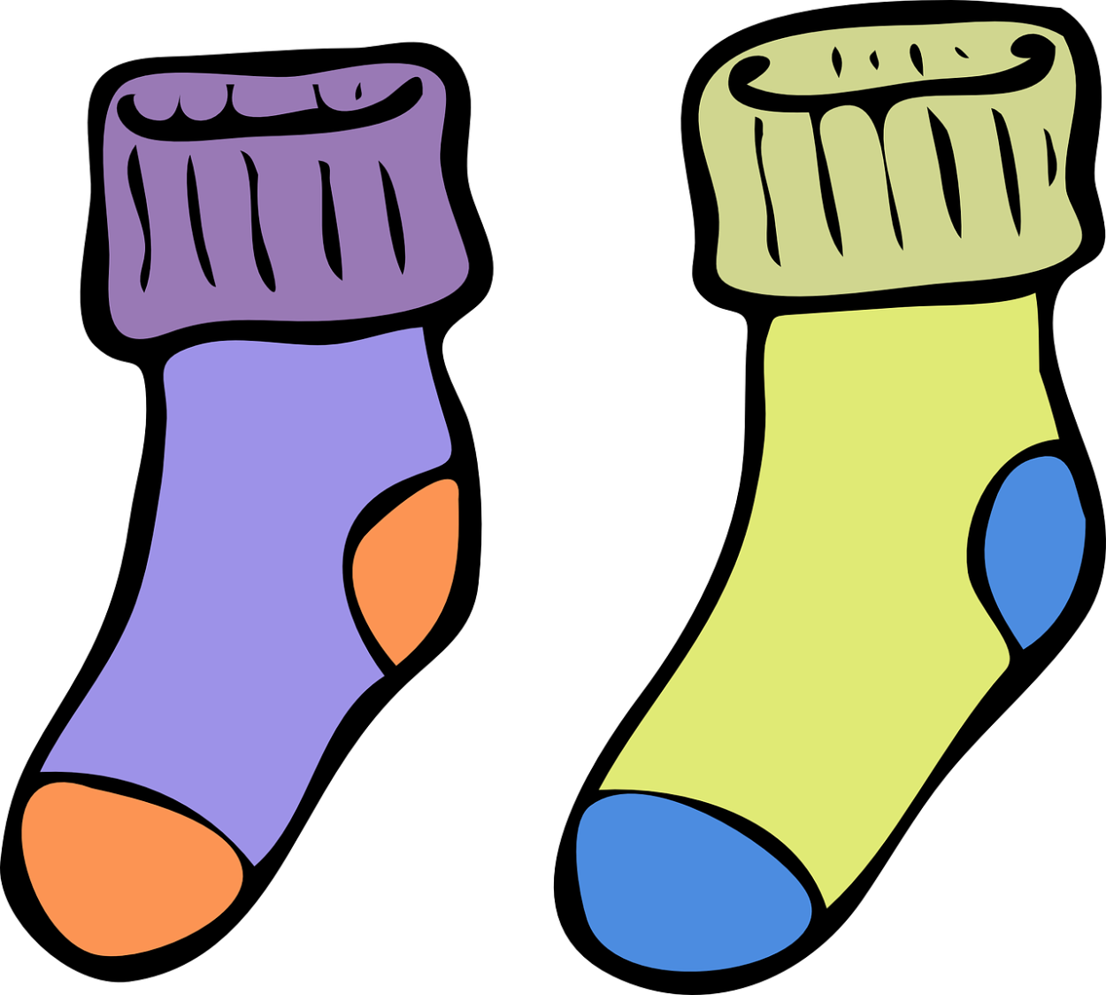 Носки для детей. Носочки мультяшные. Нарисовать носки. Носки без фона.
