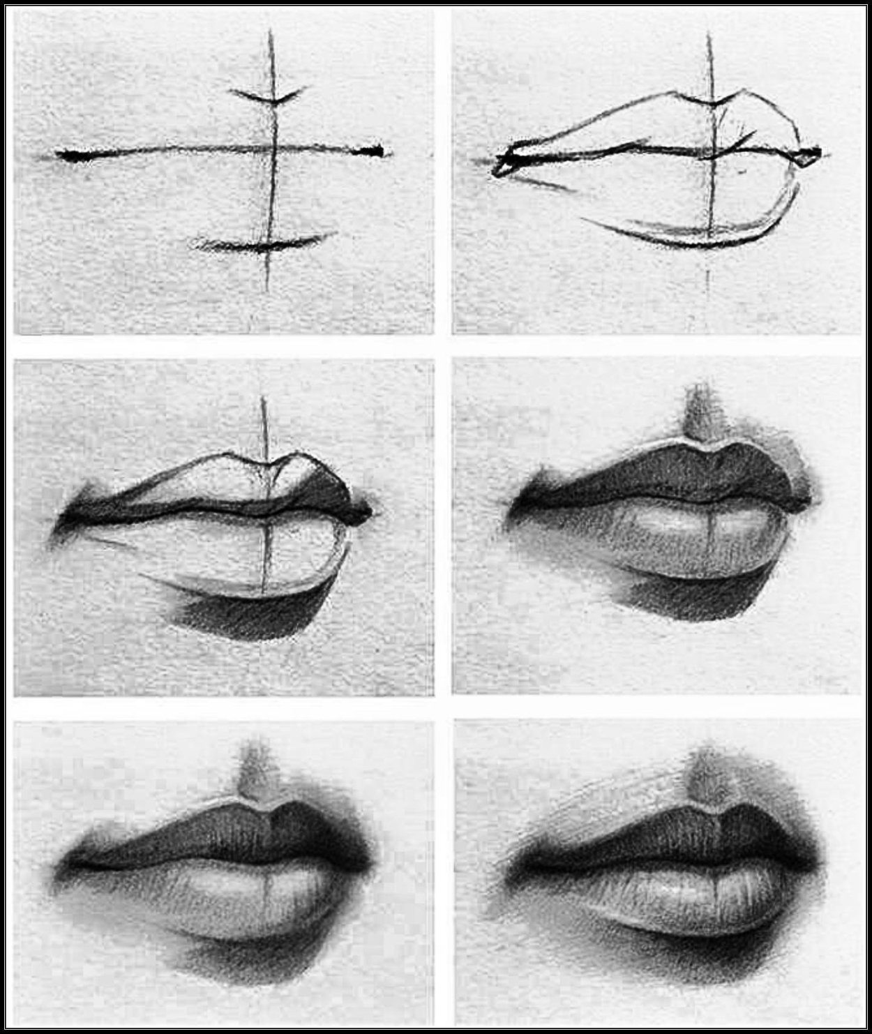 Поэтапно объяснение. Карандаш для губ. Нарисовать губы. Рисование губ карандашом для начинающих. Рисунки губ карандашом для начинающих.