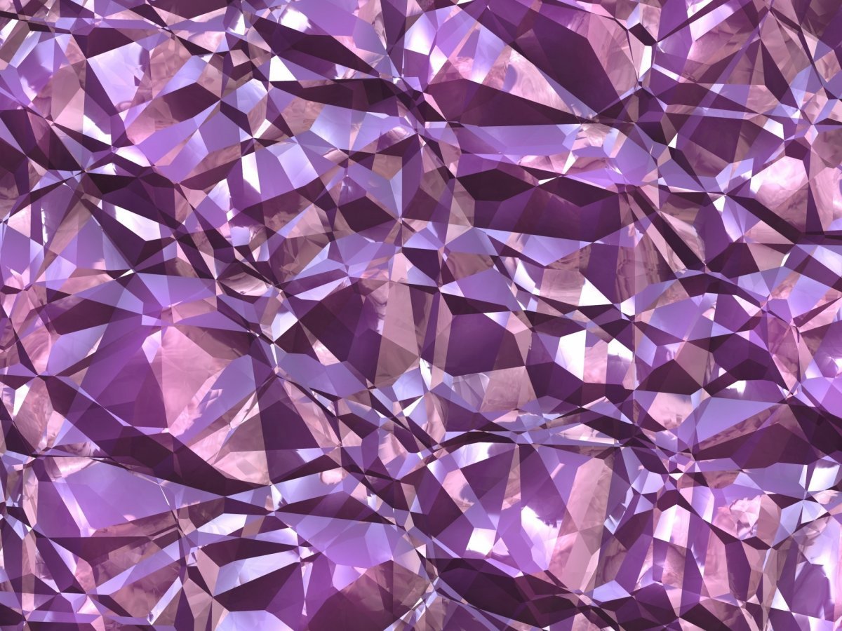 Фиолетовый алмаз