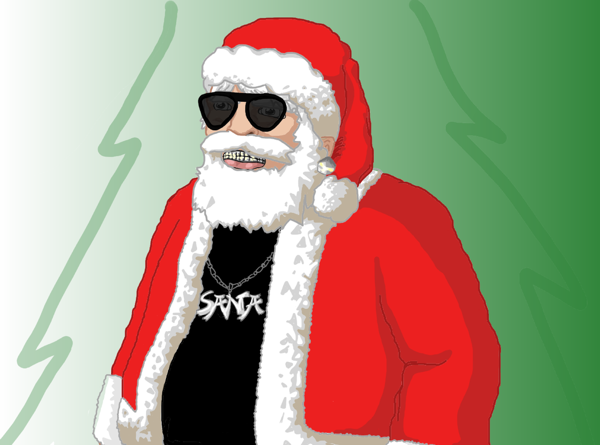 Новогодние картинки standoff. Санта стандофф 2. Новогодние аватарки. Современный дед Мороз.